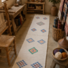 22 Tapis berbère à motifs géométriques