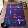 451 Tapis berbère violet