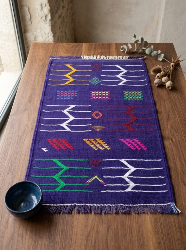 451 Tapis berbère violet